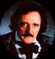 John Astin as Edgar Allan Poe