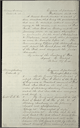 General Court-Martial Orders in the case of Cadet Edgar A. Poe
